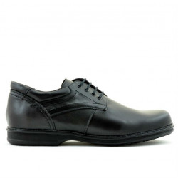 Męskie buty casual/eleganckie 854 czarne
