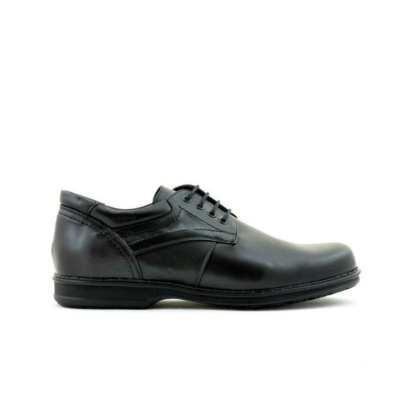 Męskie buty casual/eleganckie 854 czarne
