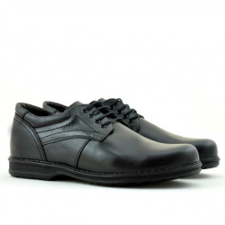 Męskie buty casual/eleganckie 854 czarne