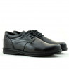 Męskie buty casual/eleganckie 854 czarne