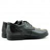 Męskie buty casual/eleganckie 854 czarne