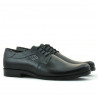 Męskie buty casual/eleganckie (duże rozmiary) 730m czarne