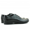 Męskie buty casual/eleganckie (duże rozmiary) 730m czarne
