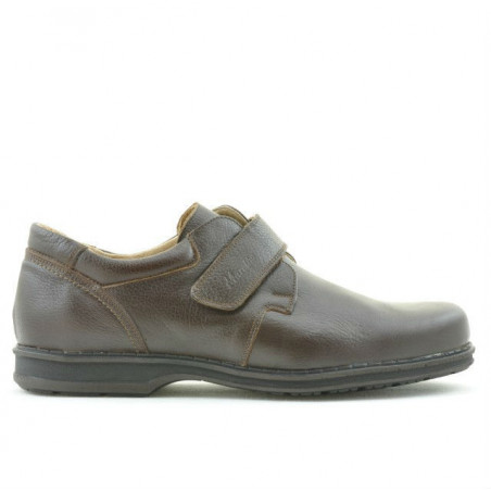 Codzienne / eleganckie buty męskie 854sc brązowe scai