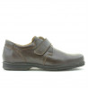 Codzienne / eleganckie buty męskie 854sc brązowe scai
