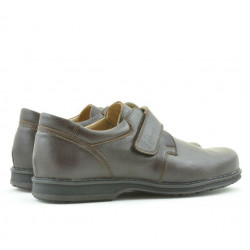 Codzienne / eleganckie buty męskie 854sc brązowe scai