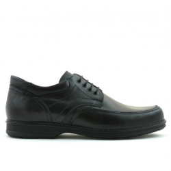 Buty casual / eleganckie męskie 855 czarne