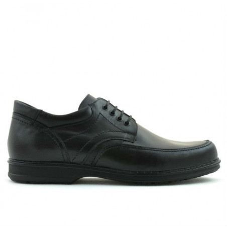 Buty casual / eleganckie męskie 855 czarne