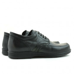 Buty casual / eleganckie męskie 855 czarne