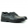 Buty casual/eleganckie męskie 805 czarne