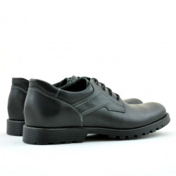 Buty casual/eleganckie męskie 805 czarne