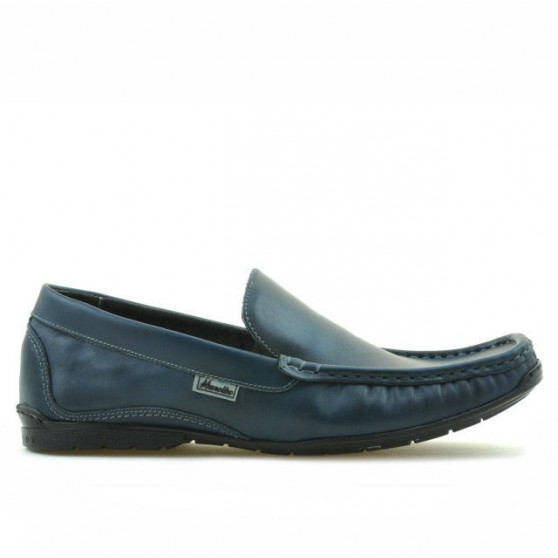 Mokasyny męskie 813 indigo