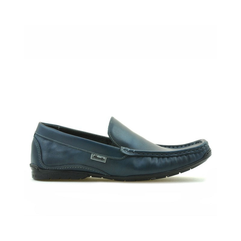 Mokasyny męskie 813 indigo