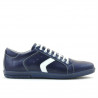 Buty sportowe męskie 809 indigo + biały