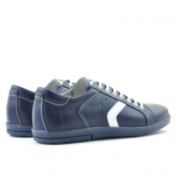 Buty sportowe męskie 809 indigo + biały