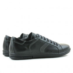 Męskie buty sportowe 809 czarne+szare