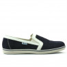 Półbuty casual męskie 870 indigo welur