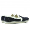 Półbuty casual męskie 870 indigo welur