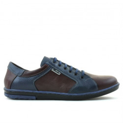 Buty sportowe męskie 869 indigo+bordo