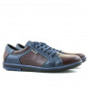 Buty sportowe męskie 869 indigo+bordo