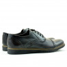 Buty casual męskie 811 a brązowe