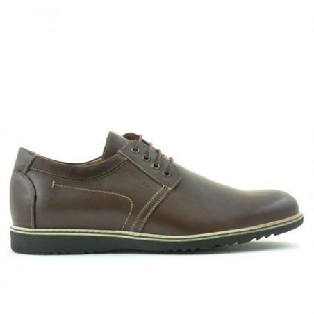 Casualowe buty męskie 812 brązowe