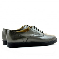 Damskie buty casual 664 lakier miedziany