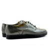 Damskie buty casual 664 lakier miedziany