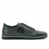 Buty casual/sportowe męskie 766 czarne+szare