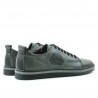 Buty casual/sportowe męskie 766 czarne+szare