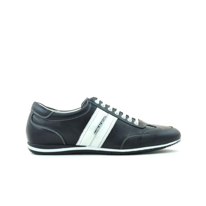 Buty sportowe męskie 770 indigo+białe