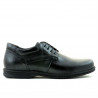 Casualowe / eleganckie buty męskie (duże rozmiary) 854m czarne