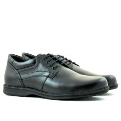 Casualowe / eleganckie buty męskie (duże rozmiary) 854m czarne