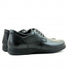 Casualowe / eleganckie buty męskie (duże rozmiary) 854m czarne