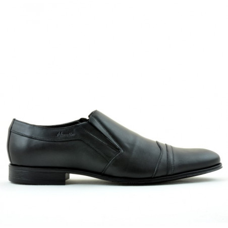Eleganckie buty męskie (duże rozmiary) 796m czarne