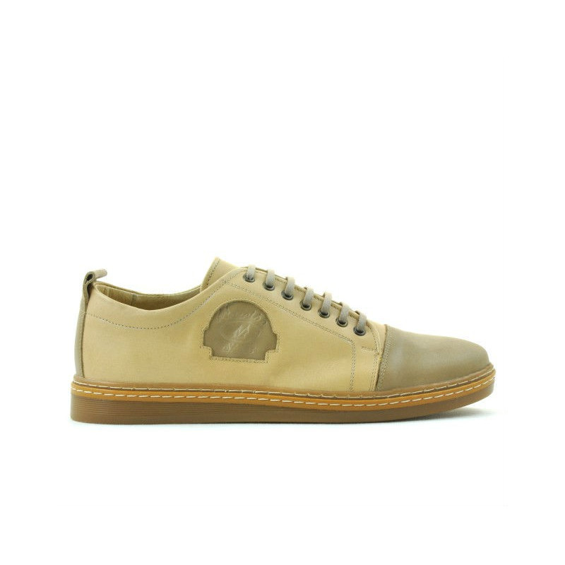 Buty casual / sportowe męskie 766 piasek kombinowany