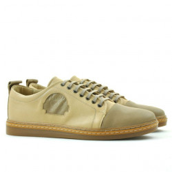 Buty casual / sportowe męskie 766 piasek kombinowany
