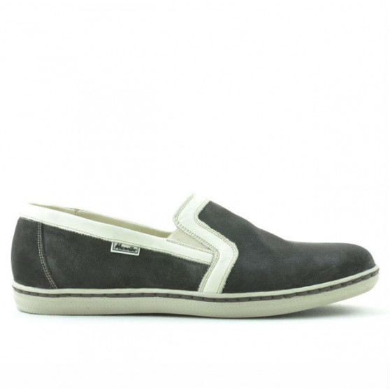 Męskie buty casual 870 tdm welur (Testa di Moro)