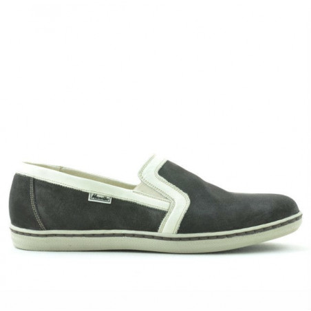 Męskie buty casual 870 tdm welur (Testa di Moro)