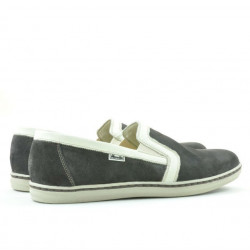 Męskie buty casual 870 tdm welur (Testa di Moro)