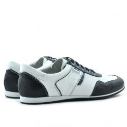 Buty sportowe męskie 860 biały+indygo