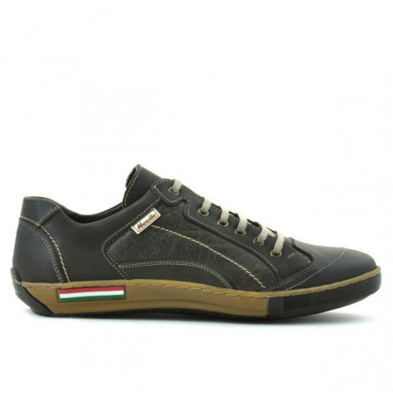 Buty sportowe męskie 707 tuxon cafe+tuxon piasek