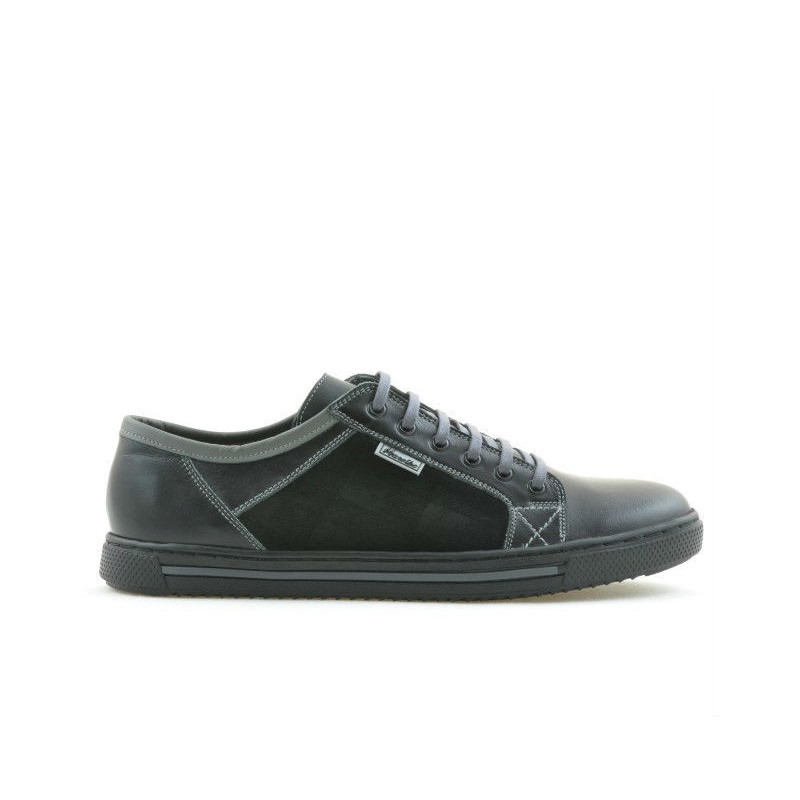 Buty sportowe męskie 851 czarny+szary