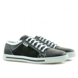 Buty sportowe męskie 851 czarne+białe