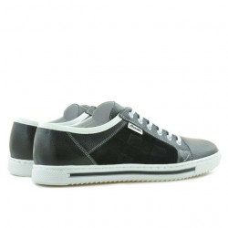 Buty sportowe męskie 851 czarne+białe