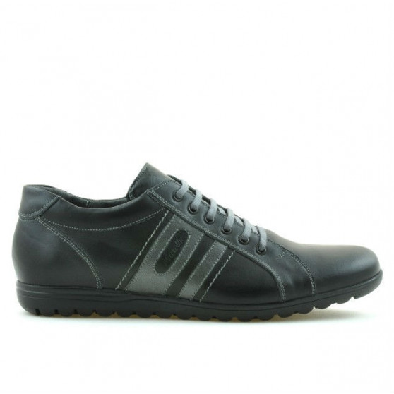 Męskie buty sportowe 747 czarno-szare