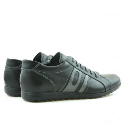 Męskie buty sportowe 747 czarno-szare