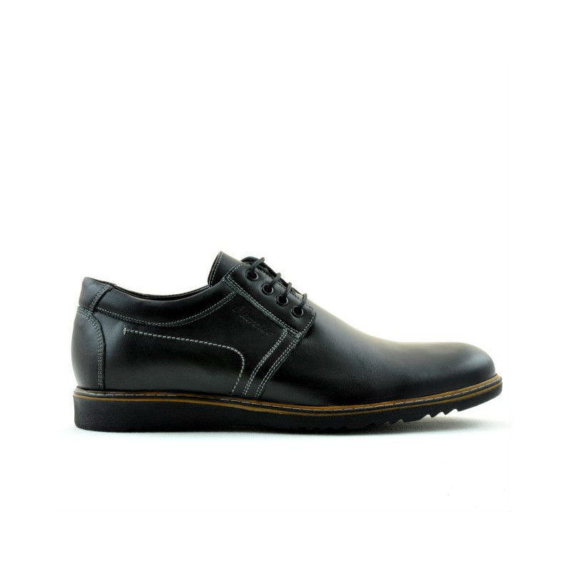 Czarne casualowe buty męskie 812