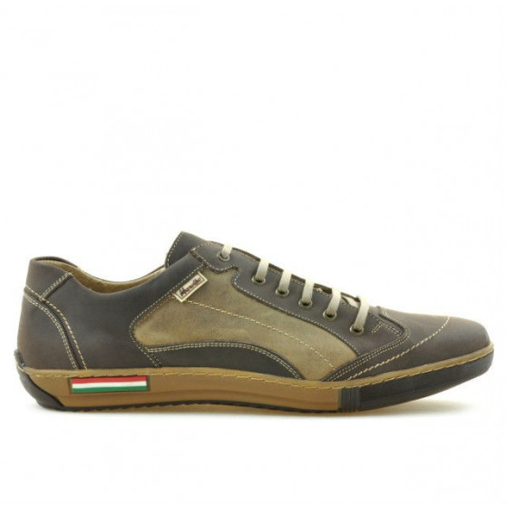 Buty sportowe męskie 707 tuxon cafe kombinowane
