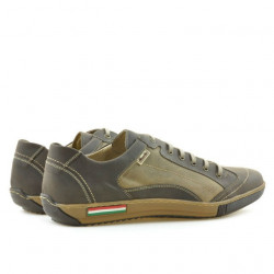 Buty sportowe męskie 707 tuxon cafe kombinowane